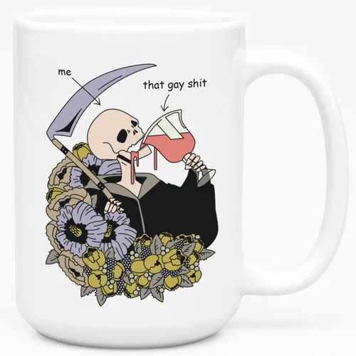 Miniatura 36 de LookHUMAN Taza de Café de Halloween – Halloween Is Meowgical Tazas, Taza de Café Espeluznante Idea de Regalos de Taza, 15 Onzas 10-Blanco