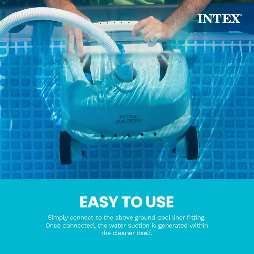Miniatura 5 de INTEX 28007E ZX50 Aspiradora Automática de Piscina por Succión Sobre la Superficie: Para Piscinas Más Pequeñas – Limpia el Suelo de la Piscina