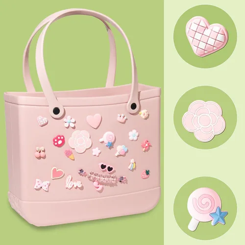 Miniatura 15 de Mon Caramel Resina Bolsa de Playa Accesorios Encantos,Resina Playa Totes Accesorios Insertos,Daisy Flower Bag Charms