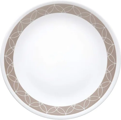 Miniatura 4 de Corelle Platos de Pan Resistentes a las Astillas, 8 Piezas, Sand Sketch