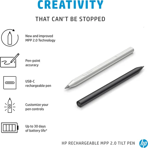 Miniatura 2 de HP Pluma de inclinación recargable activa MPP 2