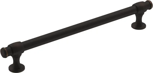 Miniatura 26 de Amerock Mango de gabinete Bronce champán 3-3/4 pulgadas (96 mm) de centro a centro Winsome paquete de 1 unidad Tirador de cajón Manija