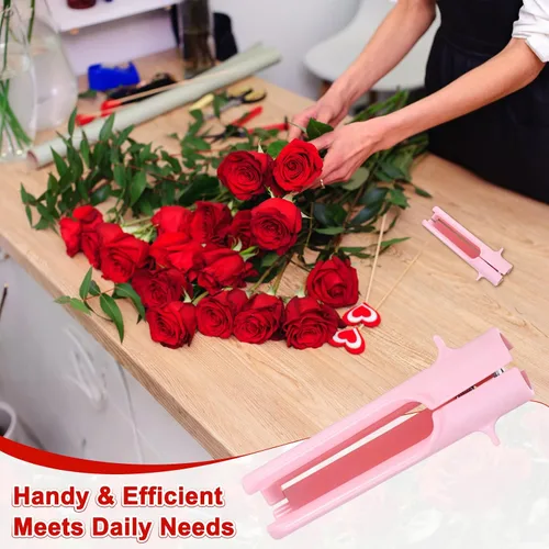 Miniatura 6 de M METERXITY Paquete de 1 herramienta peladora de espinas de rosas, pelador de espinas de hojas de tallo de rosa de metal para ramos, ramas