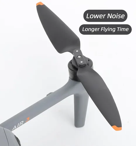 Miniatura 6 de Hélices para DJI Air 3 Drone, 8747F Reducción de ruido silenciosa Hélice de liberación rápida Air 3 cuchillas coloridas de repuesto, 2 pares