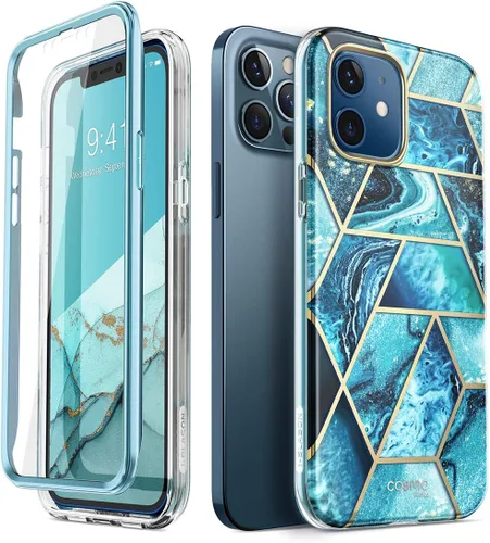 Miniatura 8 de i-Blason Cosmo Series - Funda para iPhone 12 / iPhone 12 Pro 5G de 6.1 pulgadas (versión 2020), funda protectora delgada de cuerpo completo