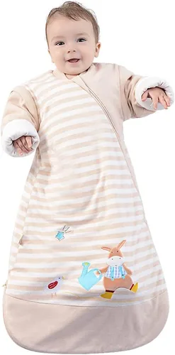 Miniatura 7 de Babyah 3-Way Zipper Sleeping Bag Sack for Toddler Baby Girl Boy Unisex Baby Sleep Sack, Baby Sleeping Bag