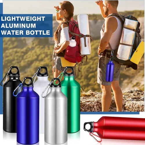 Miniatura 3 de Potchen Paquete múltiple de 18 botellas de agua de aluminio a granel para graduación de fin de año, enfermeras, profesores, regalos de metal, Varios