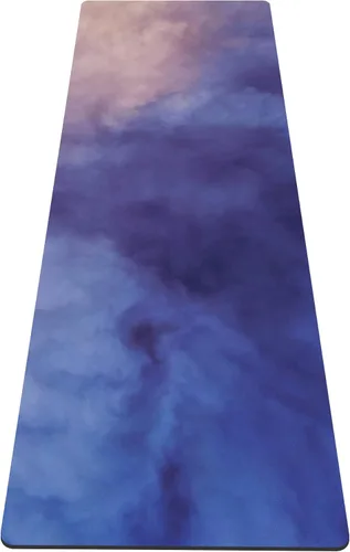 Miniatura 40 de nuveti Alfombrilla de yoga con estampado extra grueso de elastómero termoplástico antideslizante con bolsa de transporte, 72 x 24 pulgadas, extra