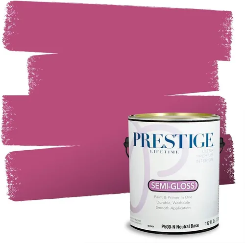 Miniatura 37 de Prestige Paints - Pintura exterior e imprimación en uno, 1 galón, plano, E500-P-A011GP