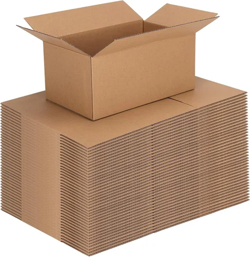 Miniatura 8 de CRUGLA Paquete de 40 cajas de envío de 8 x 6 x 4, cajas de cartón para pequeñas empresas, caja de correo corrugada a granel para embalaje