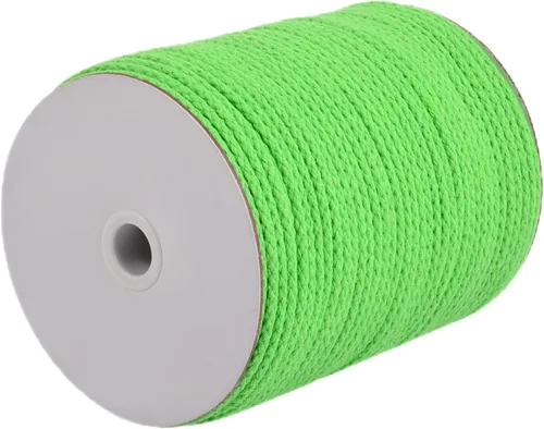 Miniatura 27 de CAQUBO Cuerda de Macramé de Algodón Trenzado de 4 mm, 157 Metros, Color Blanco, Hilo de Macramé para Manualidades, Cuerda de Macramé Suave, Cordón