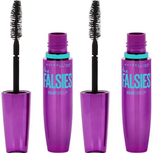 Miniatura 14 de Maybelline Volum' Express Falsies - Máscara de pestañas voluminizadora, lavable, color negro más negro, 1 unidad