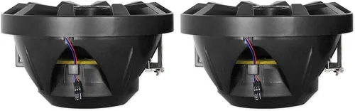 Miniatura 4 de Rockville Paquete RKL80MB: Par RKL80MB 8 "900W Marine Wakeboard LED Tower Altavoces-Negro, Par MAC80B 7.7" Negro Aluminio Wakeboard Altavoces Pods