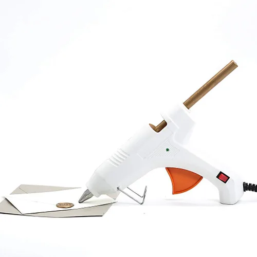 Miniatura 6 de UNIQOOO Mavailable - Varillas de cera para sellar con pistola de pegamento para sello de cera, dorado antiguo metálico, ideal para invitaciones