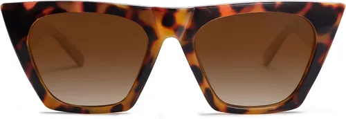 Miniatura 2 de SOJOS Trendy Oversized Square Cateye Polarized Sunglasses Womens Big Frame Shades SJ2115