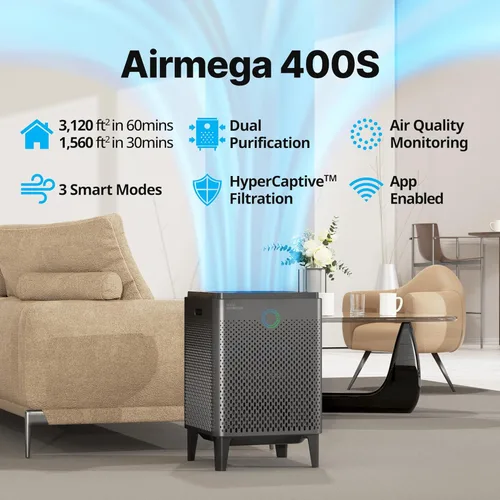 Miniatura 2 de La aplicación más inteligente que permite purificar el aire AIRMEGA 300S