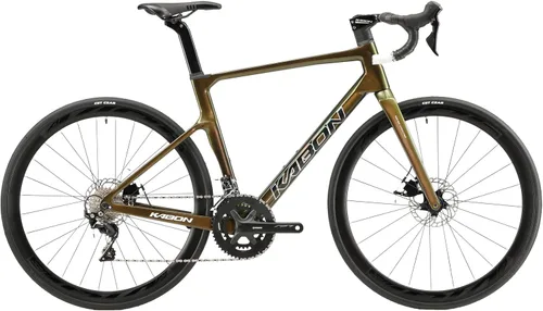 Miniatura 10 de KABON Bicicleta de carretera de carbono completo, 700C marco de fibra de carbono bicicleta de carretera con 105 R7000 22 velocidades freno de disco