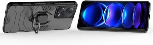 Miniatura 2 de Compatible con funda Xiaomi Mi Redmi Note 12 Pro Plus 5G, soporte de anillo de metal a prueba de golpes