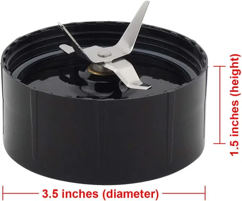 Miniatura 3 de La pieza de repuesto de la cuchilla cruzada se adapta al modelo Magic Bullet MB1001
