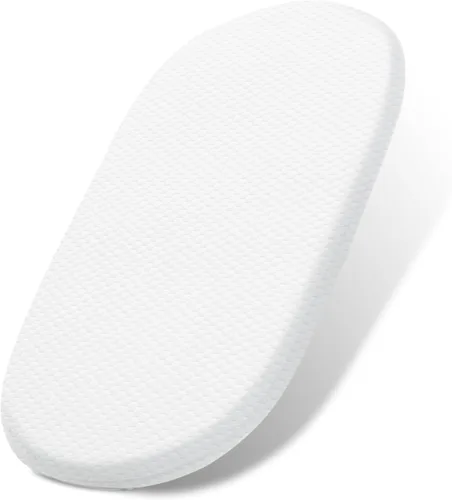Miniatura 9 de Lisara Colchón para Moisés de Bebé, 30 x 18 pulgadas, Colchón de Espuma Viscoelástica de Gel de Doble Cara para Moisés con Cubierta Impermeable
