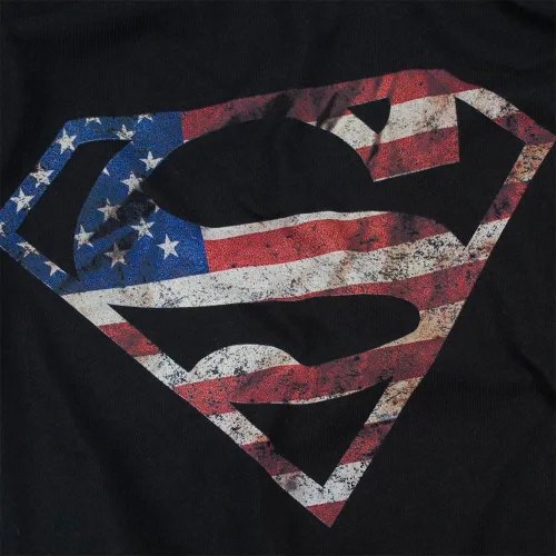 Miniatura 3 de Popfunk Superman Logo S Shield American Flag T Shirt & Stickers