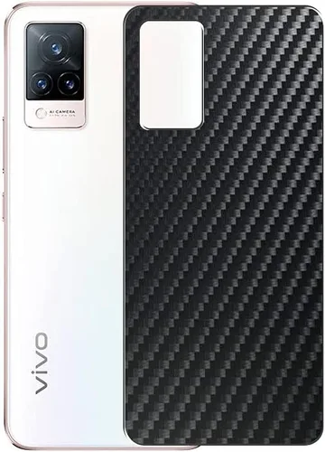 Paquete de 2 protectores de pantalla traseros, compatibles con vivo V21 5G (no vidrio templado, no protectores de pantalla frontal/no funda), color