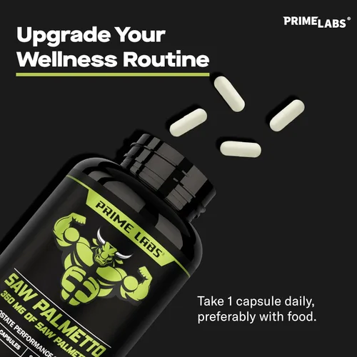 Miniatura 6 de Prime Labs Saw Palmetto para hombres – Suplemento de salud de próstata y urinaria, apoyo para la pérdida de cabello, bloqueador de DHT – 20:1