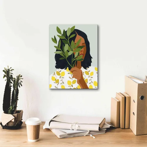 Miniatura 8 de Epic Graffiti 'Botany Portrait I' de Victoria Barnes, arte de pared en lienzo Giclée, 12 x 16 pulgadas