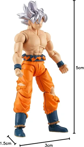 Miniatura 9 de Bandai Namco - Dragon Ball Super - Goku Ultra Instinct, figura de acción Dragon Ball Evolve de 5 pulgadas