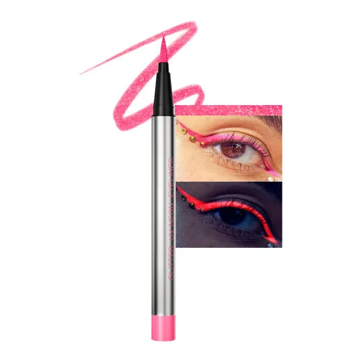 Miniatura 26 de evpct Delineador de ojos líquido cromático dúo, con purpurina de bronceador rosa, destello metálico brillante, sombra de ojos en lápiz, cambio
