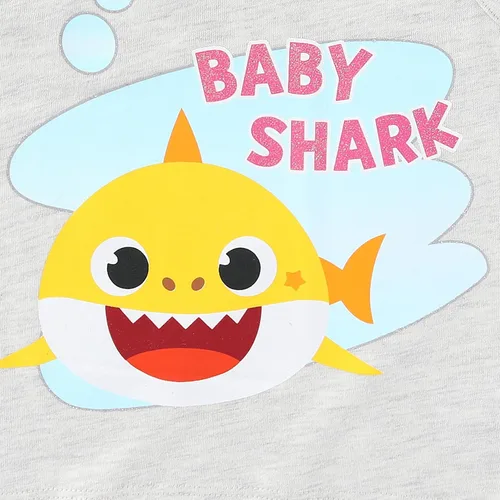 Miniatura 8 de Nickelodeon Baby Shark - Conjunto de camiseta, camiseta sin mangas y pantalones cortos para bebés y niños pequeños, rosa, azul o multicolor