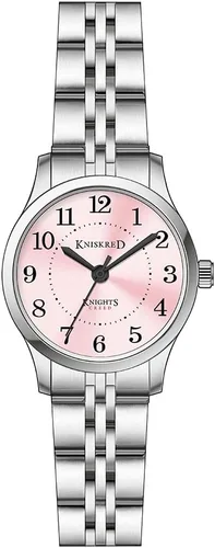 Miniatura 11 de Easy Reader Watch for Women with Solid Stainless Steel Band Ladies Dress Watch Water Resistant