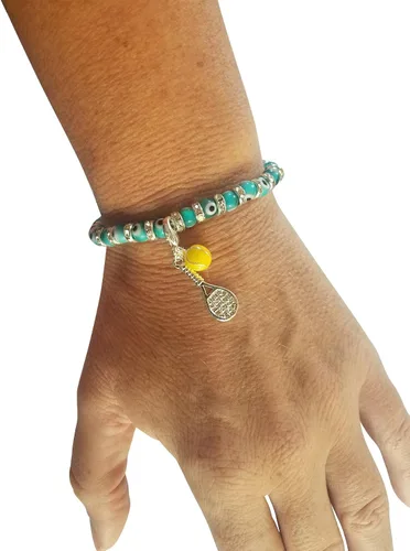 Miniatura 3 de Pulsera de tenis de karma Gran regalo para mujeres Ideal como regalo para jugadores de tenis