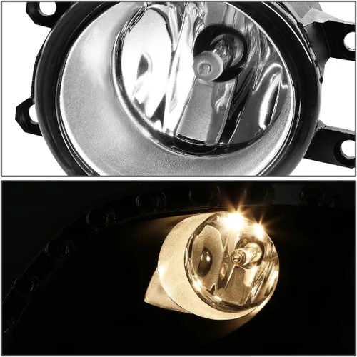 Miniatura 3 de DNA MOTORING FL-ZTL-137-CH Luz antiniebla LED DRL con interruptor lado del conductor y pasajero mejora la visibilidad [compatible con Camry 10-11]
