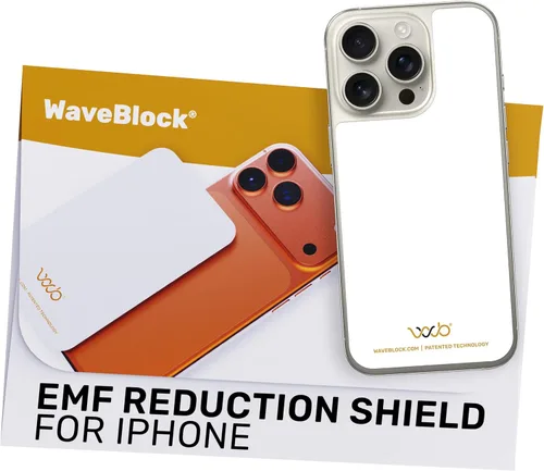 Miniatura 19 de WAVEBLOCK Bloqueador de EMF para Celular - Hecho para iPhone 11 - La única pegatina 5G-Shield patentada, respaldada científicamente y probada