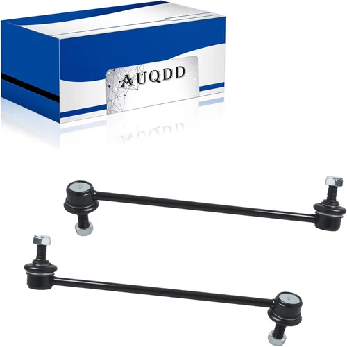 AUQDD K750188 K750189 Enlace estabilizador de barra estabilizadora delantera compatible con 12-15 Chevy Captiva Sport, 10-17 Equinox / 10-17 GMC