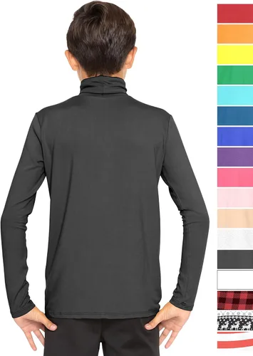 Miniatura 3 de Oh So Soft - Cuello alto de poliéster y elastano de manga larga para niño