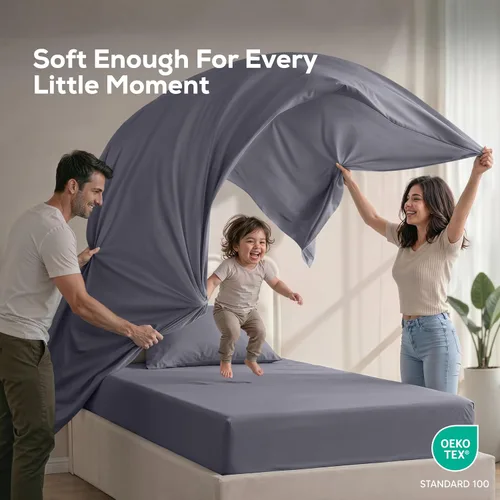 Miniatura 5 de Utopia Bedding Juego de sábanas Twin – Juego de sábanas de 3 piezas para cama tamaño Twin, microfibra suave y transpirable, incluye 1 sábana bajera