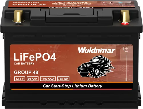 Miniatura 18 de Batería de arranque y parada de coche de litio G27 12V 80AH de alto rendimiento con 1300CCA y 60 meses de garantía