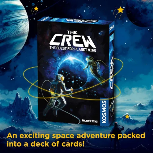 Miniatura 5 de THAMES & KOSMOS The Crew - Quest for Planet Nine Juego de cartas Ganador del Kennerspiel des Jahres Cooperativo 3-5 jugadores A partir