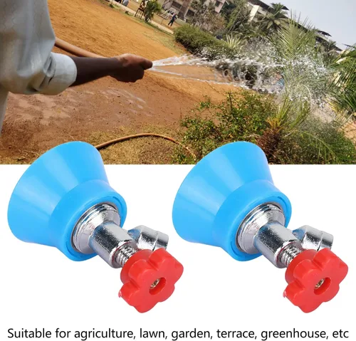 Miniatura 6 de Pulverizador de manguera de jardín, 2 piezas de boquilla de rociador de agua agrícola de alta presión G38 Rosca rociador atomizador de aleación