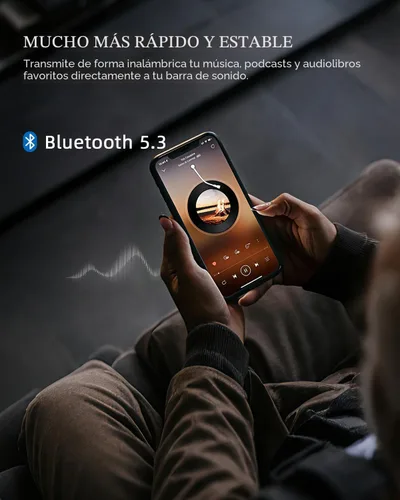 Miniatura 7 de Barra de sonido para Smart TV, Barra de sonido, Barra de sonido Bluetooth, con Óptico/AUX/HD ARC, Altavoces de Sonido Envolvente, Sistema de Sonido
