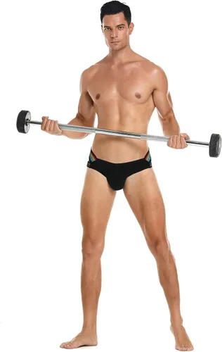 Miniatura 53 de SKYSPER Jock Strap Athletic Supporter para hombres Sexy Jockstrap Ropa interior masculina