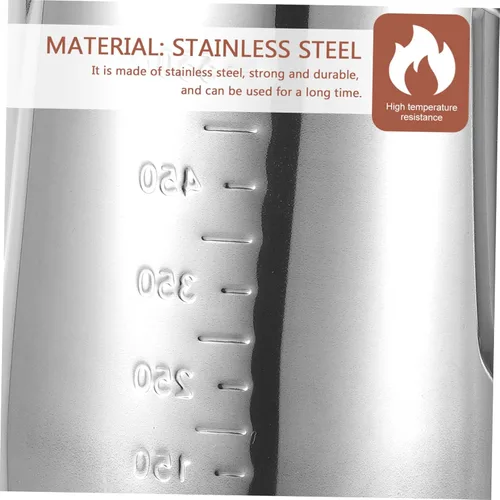Miniatura 8 de Healifty Jarra de acero inoxidable de 21 onzas para hacer velas y derretir cera con diseño resistente al calor