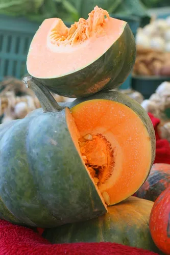 Miniatura 3 de Semillas de calabaza para plantar, paquete de 4 variedades: Big Max, Jack-O'-Lantern, Jarrahdale, Sugar Pie, Semillas de reliquia sin OMG
