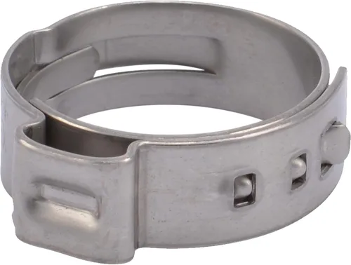 Miniatura 8 de SharkBite - Anillo de abrazadera de 1/2 pulgada, accesorios de fontanería de acero inoxidable, tubo PEX, PE-RT, UC953A