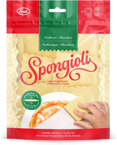 Miniatura 3 de Genuine Fred SPONGIOLI, Esponjas de cocina comprimidas, juego de 6