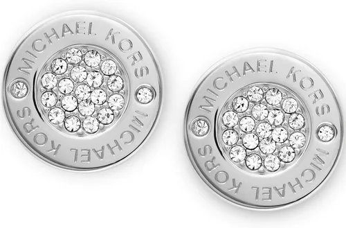 Miniatura 2 de Michael Kors - Aretes tipo dormilona, de acero inoxidable, con detalles de cristal