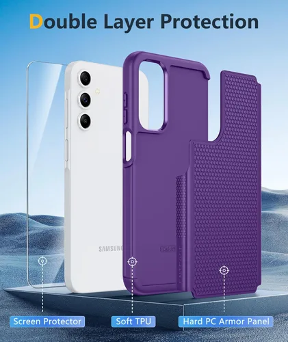 Miniatura 754 de FNTCASE Funda para iPhone 17 Pro: Fundas delgadas translúcidas de color azul claro compatibles con MagSafe, protección completa de la cámara