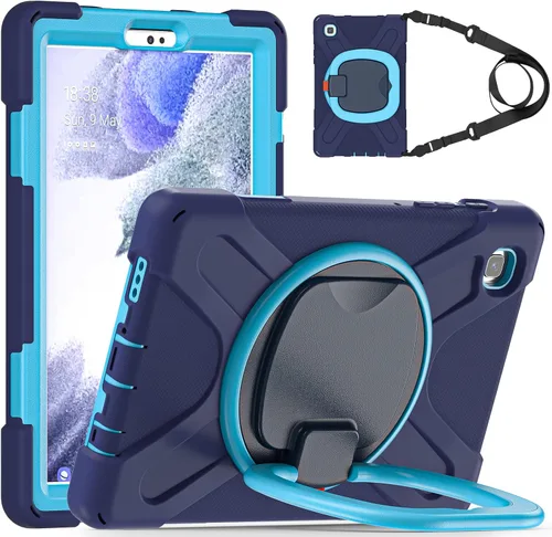 Miniatura 88 de 360 Rotation Case for Galaxy Tab ActivePro/Tab Active4 Pro/Active 5 Pro 10.1" Sturdy Cover Rotate Ring Stand Shoulder Carrying Strap Hand Strap